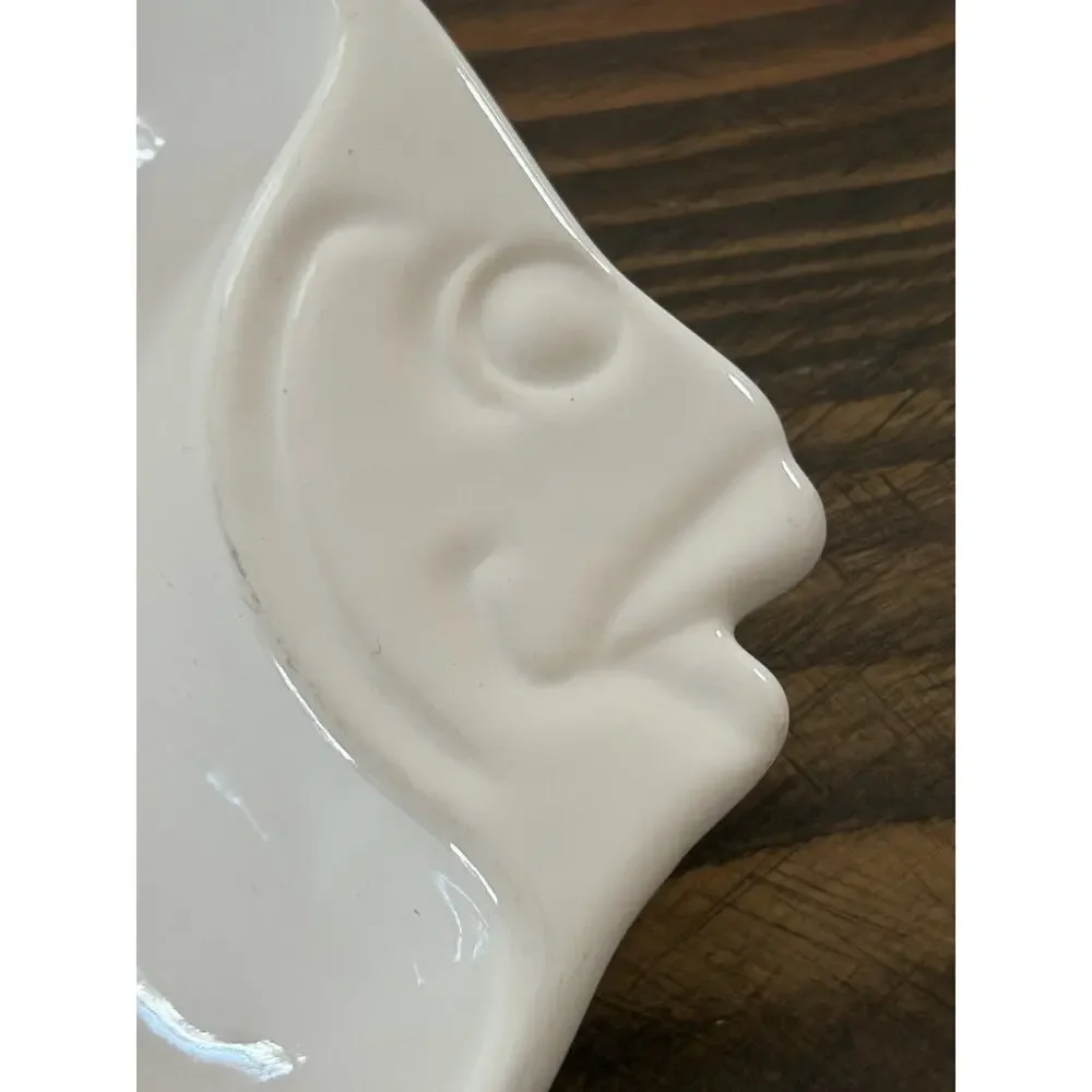 VINTAGE Pfaltzgraff Heritage Stoneware Fish Seafood Bake'n Server USA 3536-50